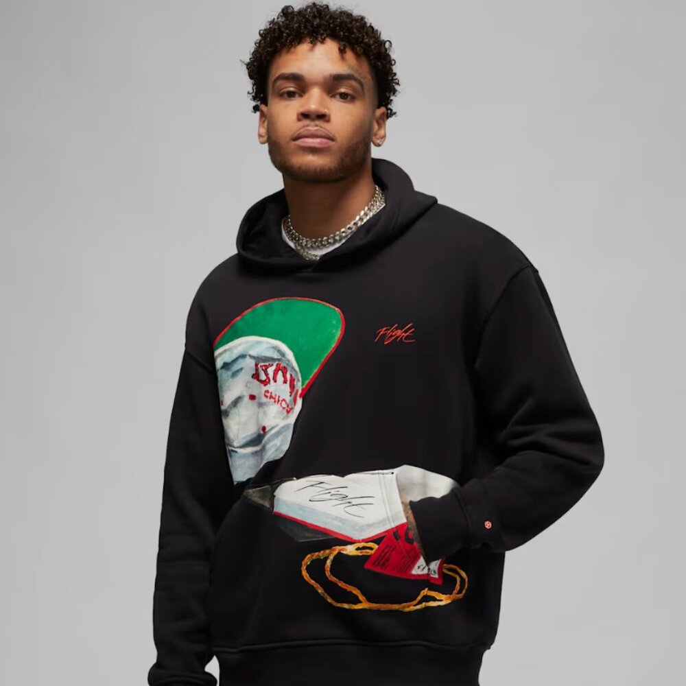 Jordan Flight Artist Series by Jacob Rochester Men's Hoodie